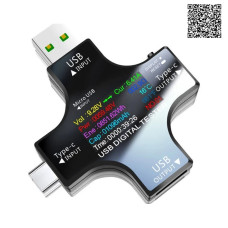 Цифровий тестер USB 3.1 Type-C Atorch 15in1